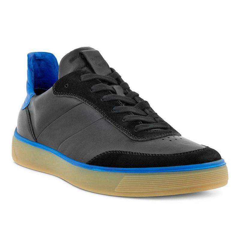 Zapatillas Ecco Street Tray Para Hombre,Negras,843679-YCH